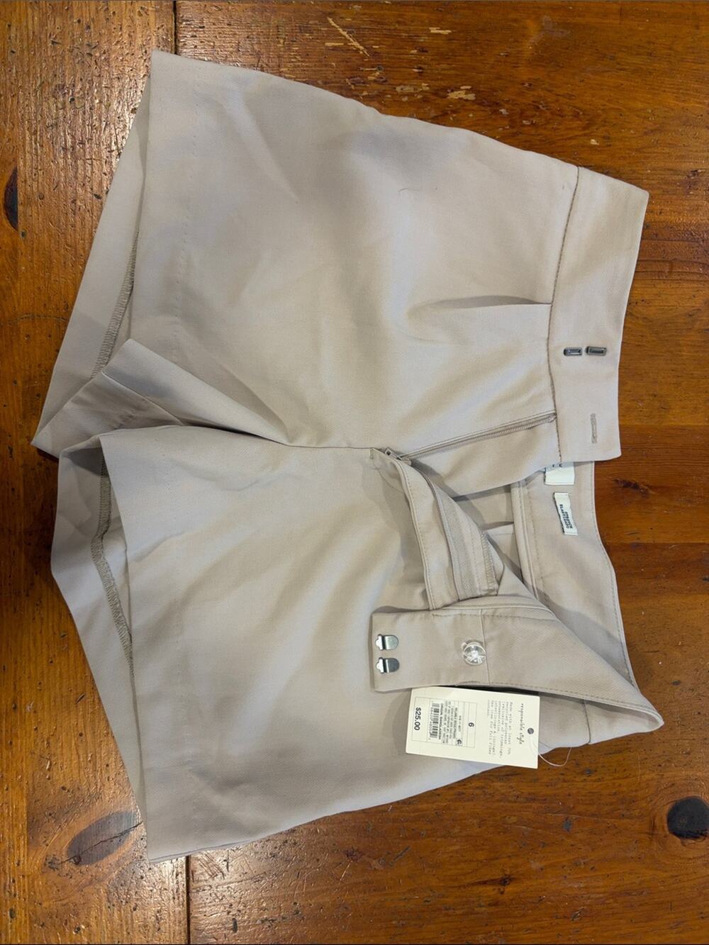 a new day Light Taupe Women's Chino Shorts